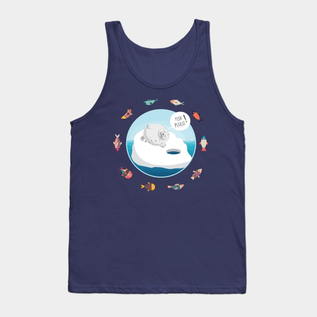 Fish Please! Tank Top by BurgerDesigns